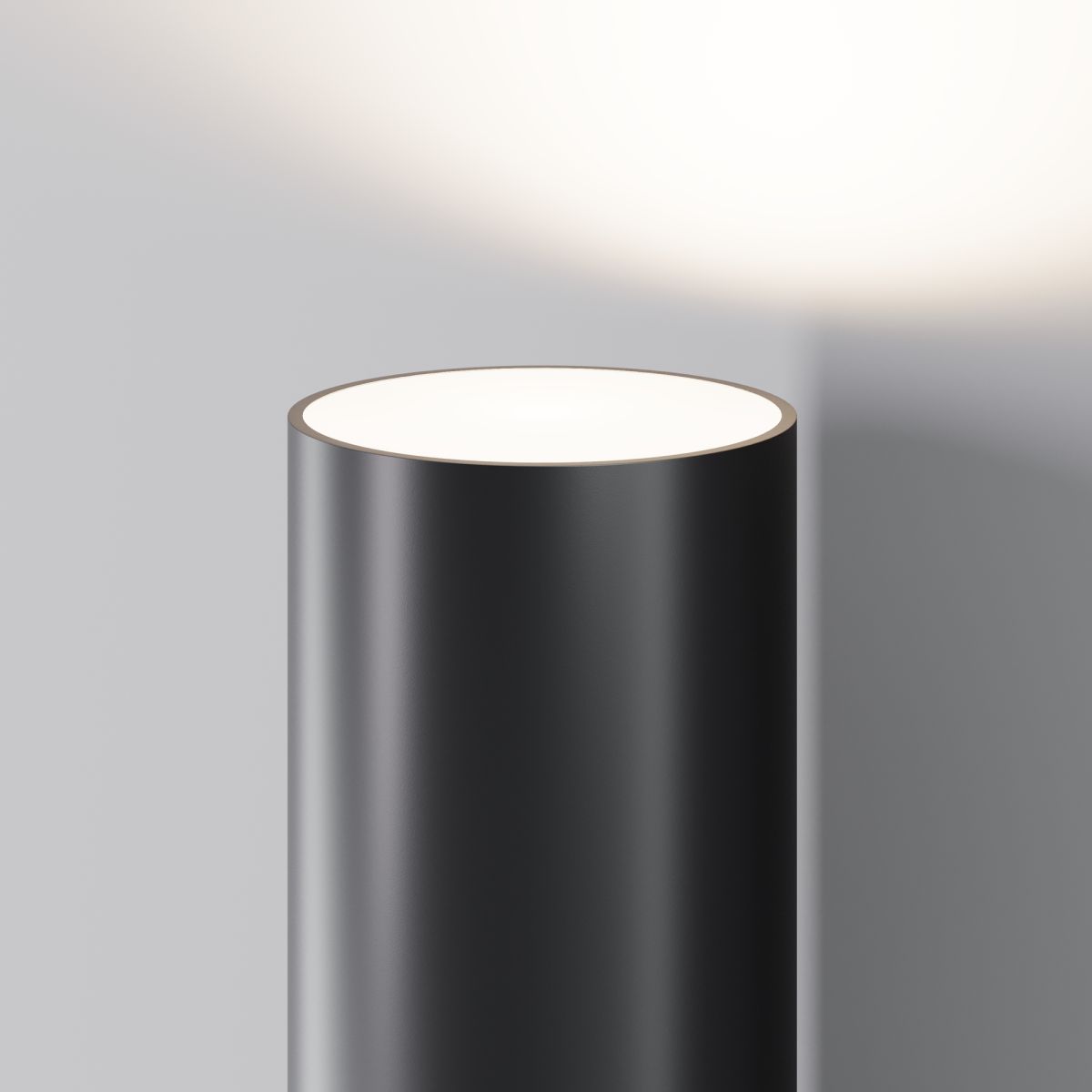 уличный настенный светильник maytoni tube o508wl-l5b3k