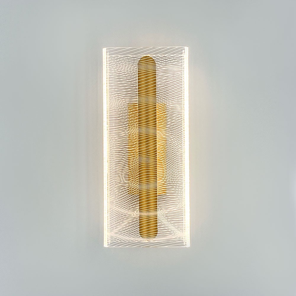 настенный светильник led4u l6341-01 gd