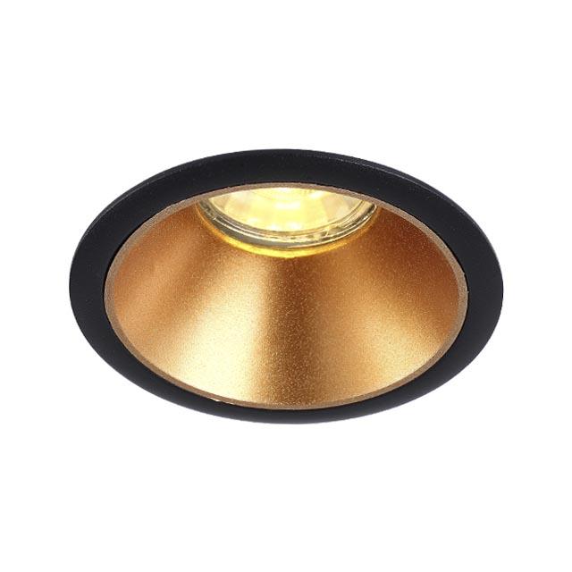 встраиваемый светильник crystal lux clt 052c bl-go