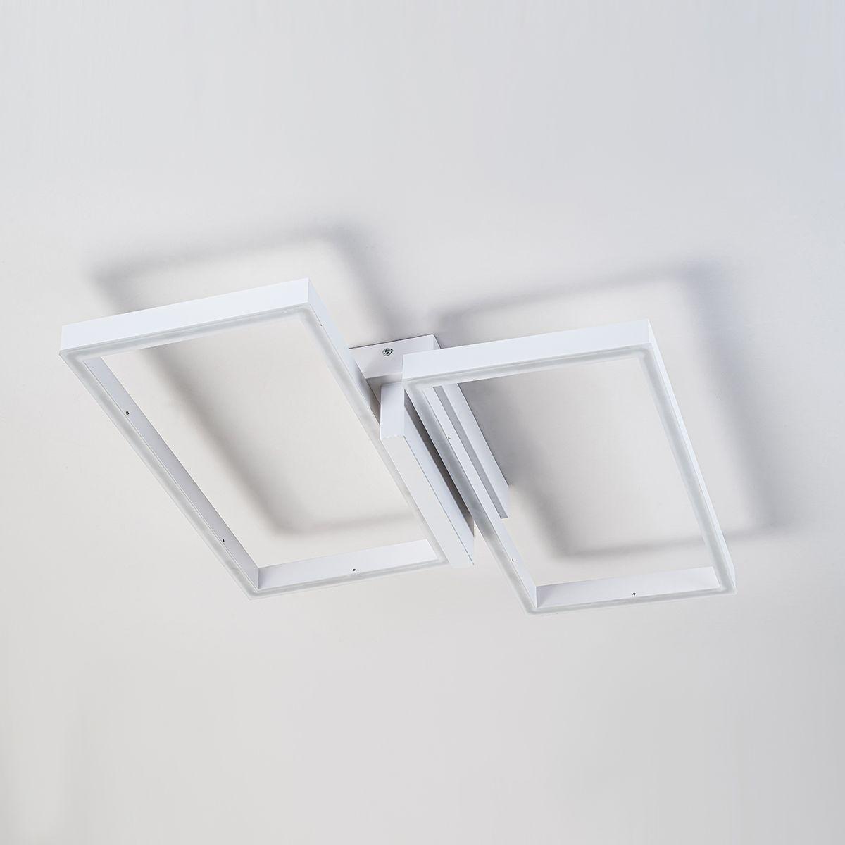 потолочный светодиодный светильник escada scales 10209/2led white