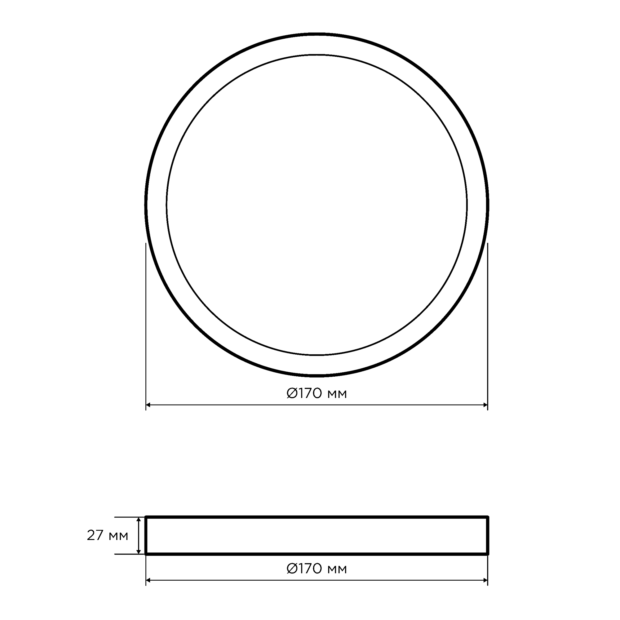 накладная светодиодная панель apeyron 06-41