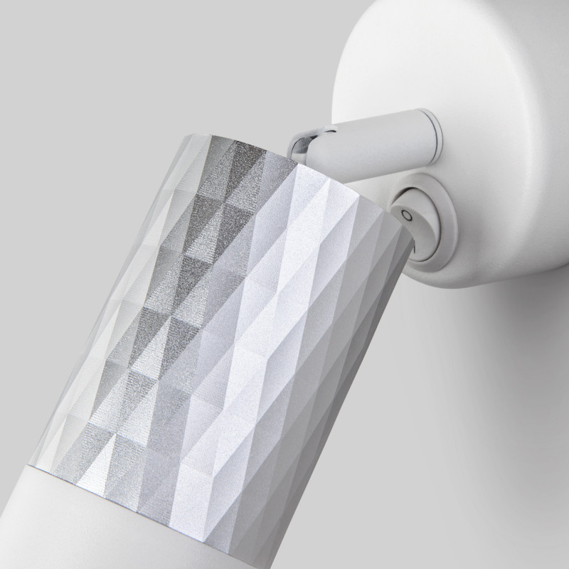 бра eurosvet 20088/1 белый/серебро