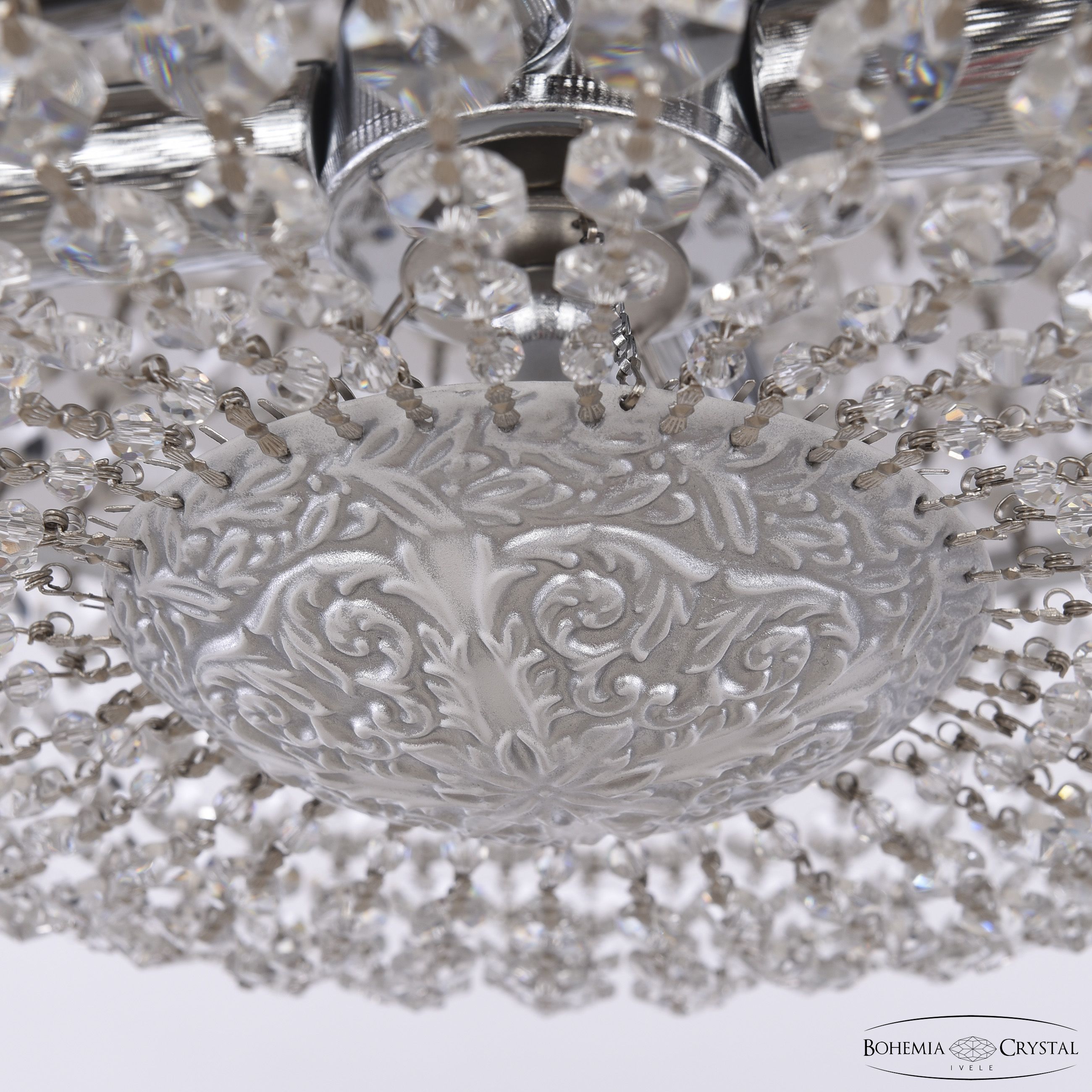 потолочная люстра bohemia ivele crystal al19051/35ol wmn