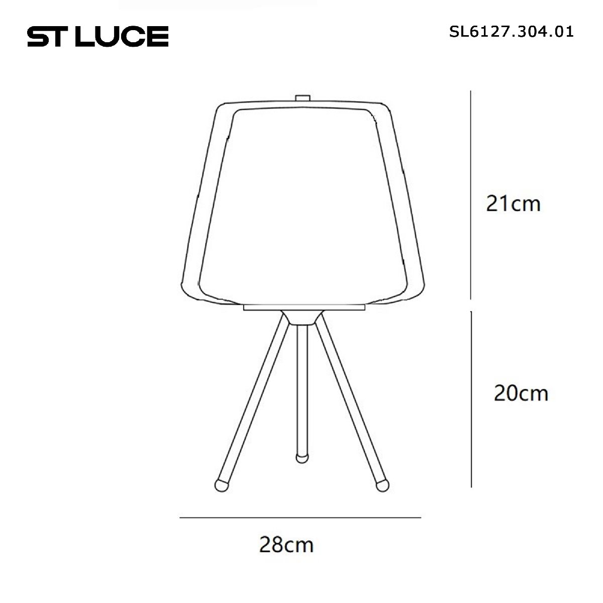 настольная лампа st luce pandora sl6127.304.01