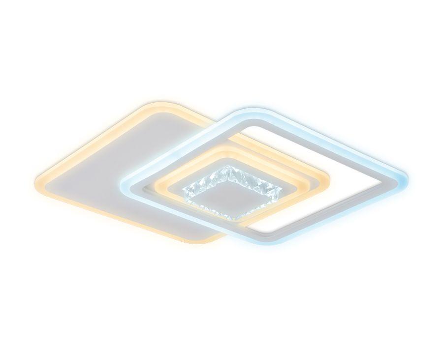 потолочный светодиодный светильник ambrella light acrylica ice fa261