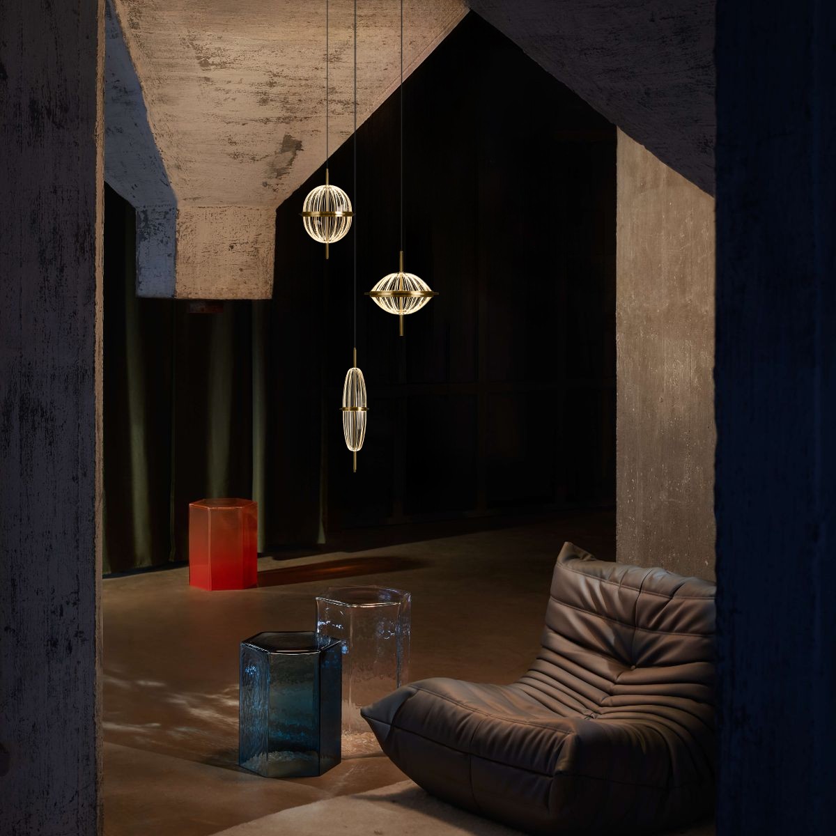 подвесной светильник loft it tranquility 10397/b