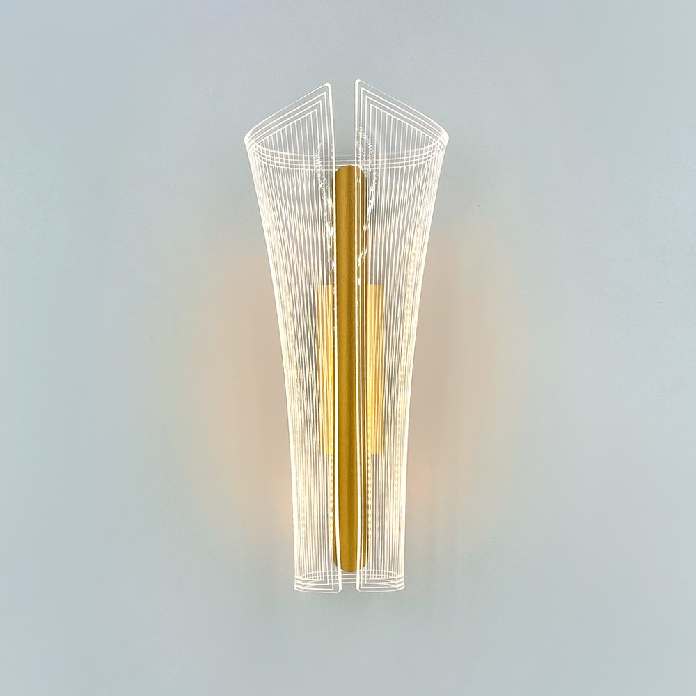 настенный светильник led4u l6330-01 gd