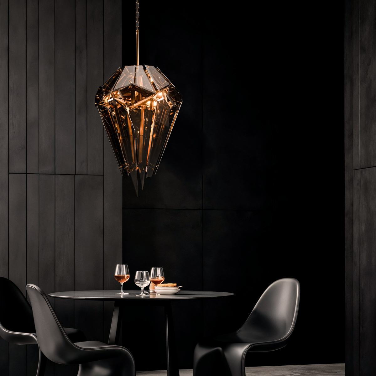 подвесной светильник loft it shard 10432 smoke