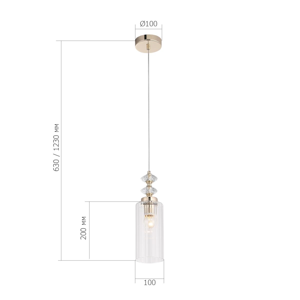 подвесной светильник st luce элегра sl1402.203.01