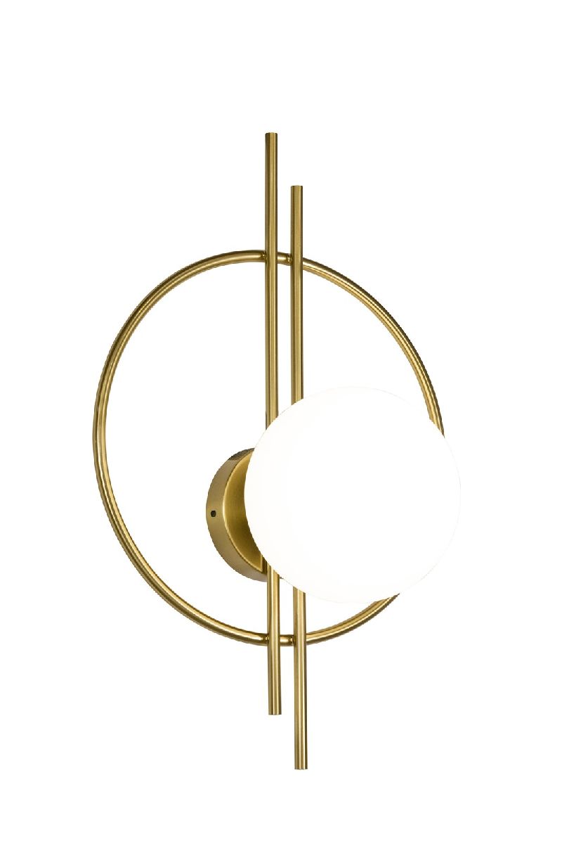 настенный светильник am group am440 polished gold