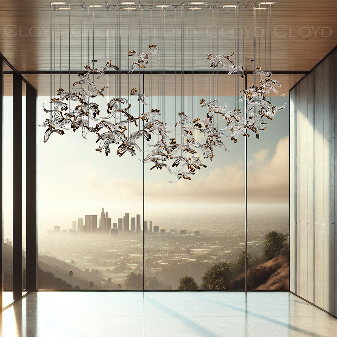 каскадная люстра cloyd aeria 60003