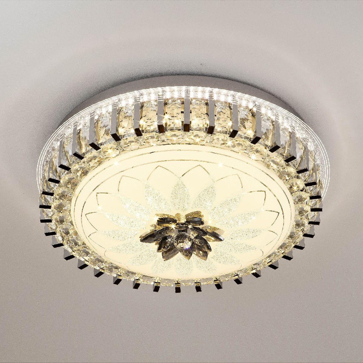 потолочный светильник led4u 1163-400 cr