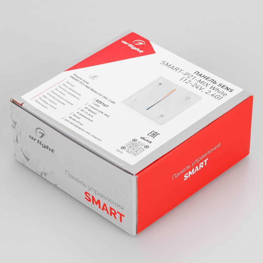 панель управления arlight sens smart-p21-mix white 025167