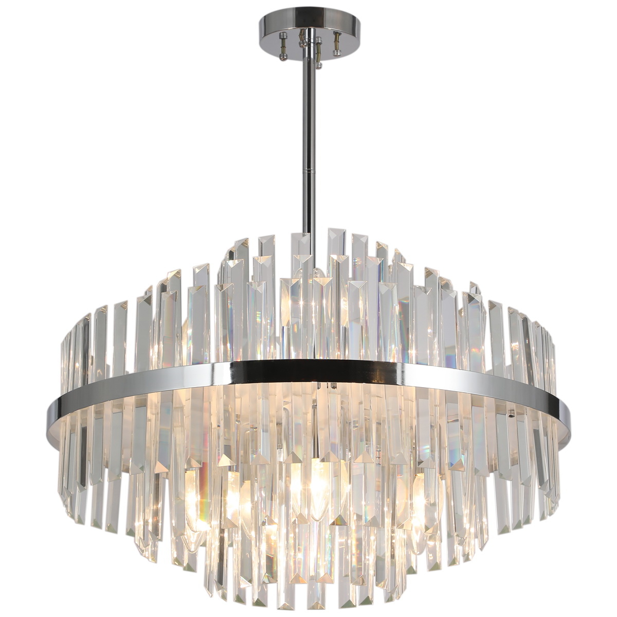 люстра на штанге illumico il0126-9p-79 cr
