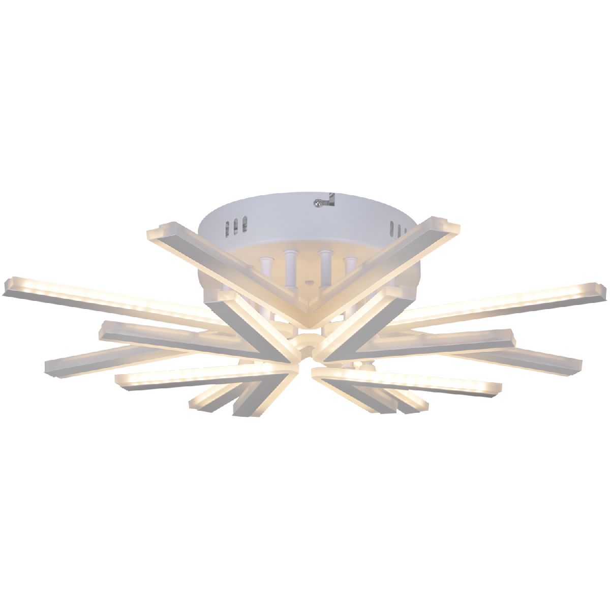 потолочная люстра reluce 09824-3.3-4+4 wh