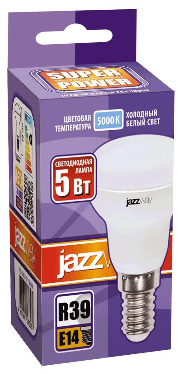 лампа светодиодная jazzway e14 5w 5000k матовая 1033598