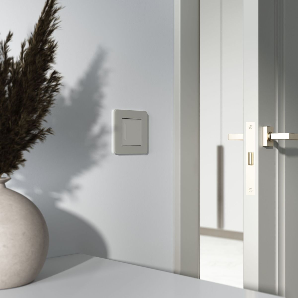 умный сенсорный выключатель одноклавишный werkel w4513641 4690389213915