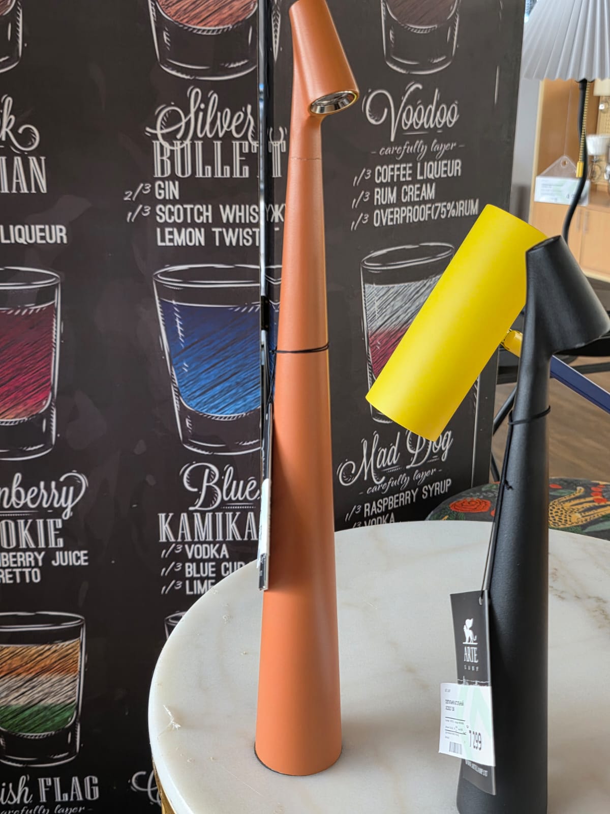 настольная лампа arte lamp fusion a3283lt-2br