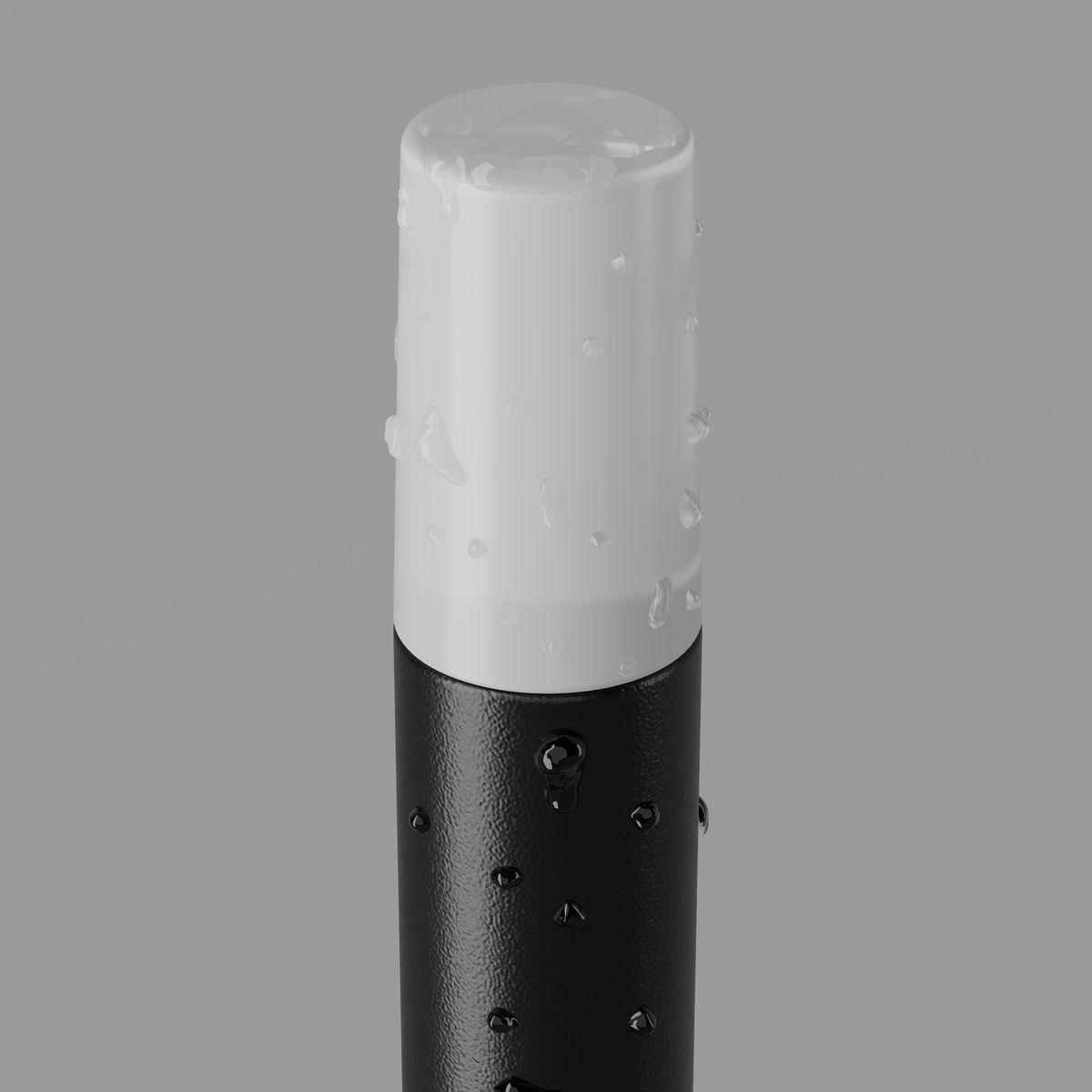 ландшафтный светодиодный светильник maytoni spear o441fl-l1gf3k