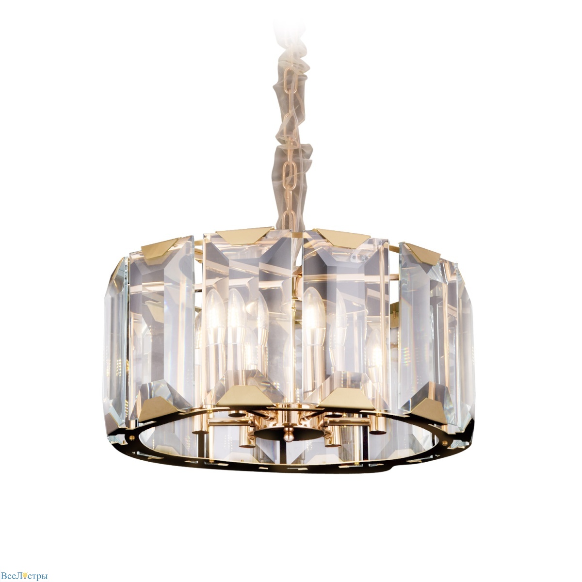 люстра harlow crystal l5 gold delight collection