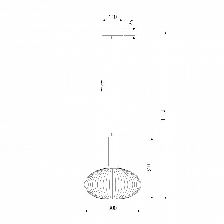 подвесной светильник eurosvet bravo 50183/1 прозрачный