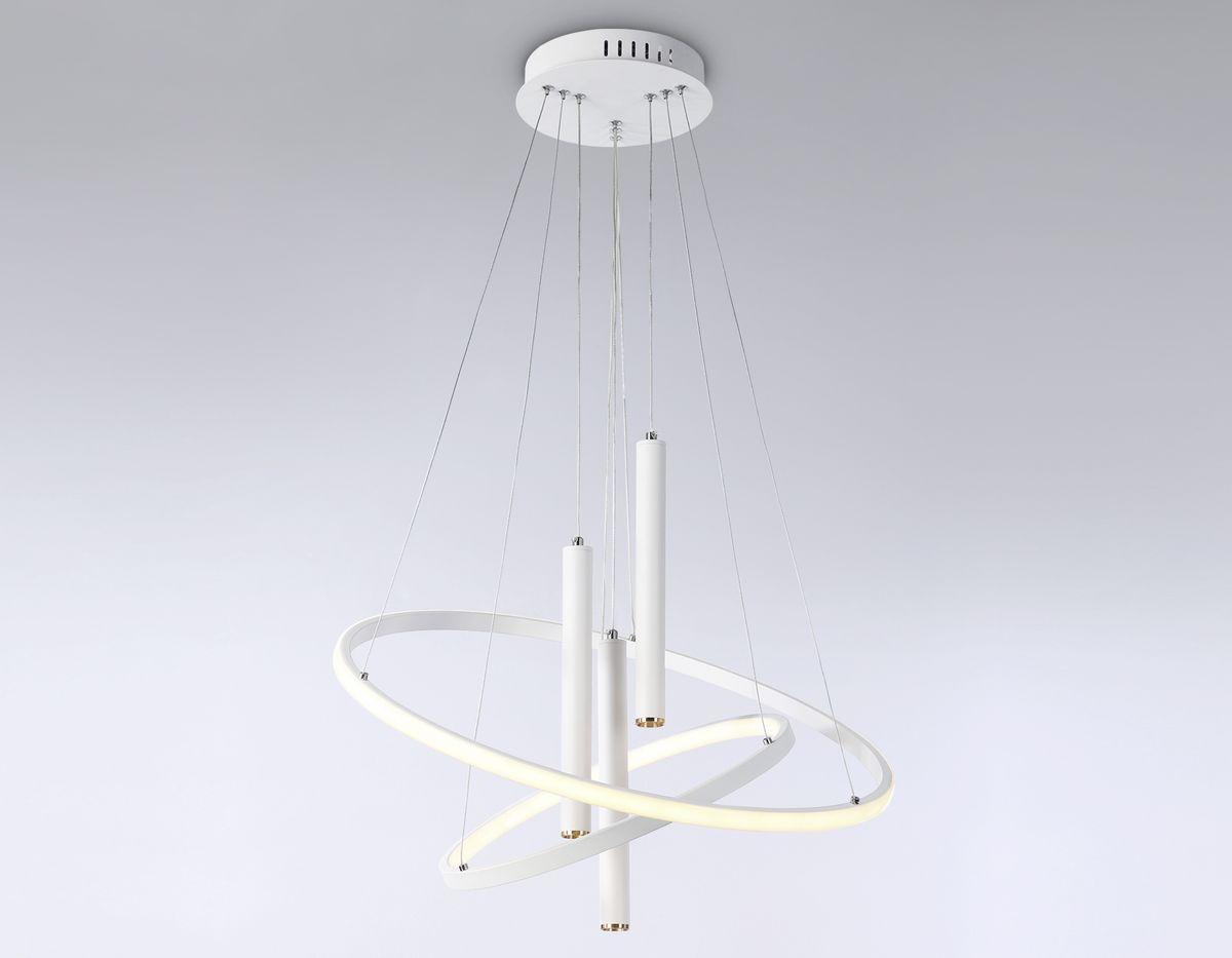 подвесная светодиодная люстра ambrella light comfort line fl5371