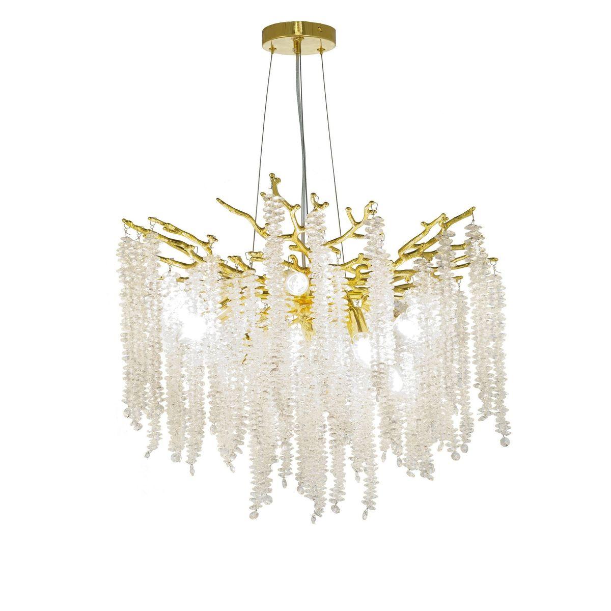 подвесная люстра lumina deco drevia ldp 8026-500 gd