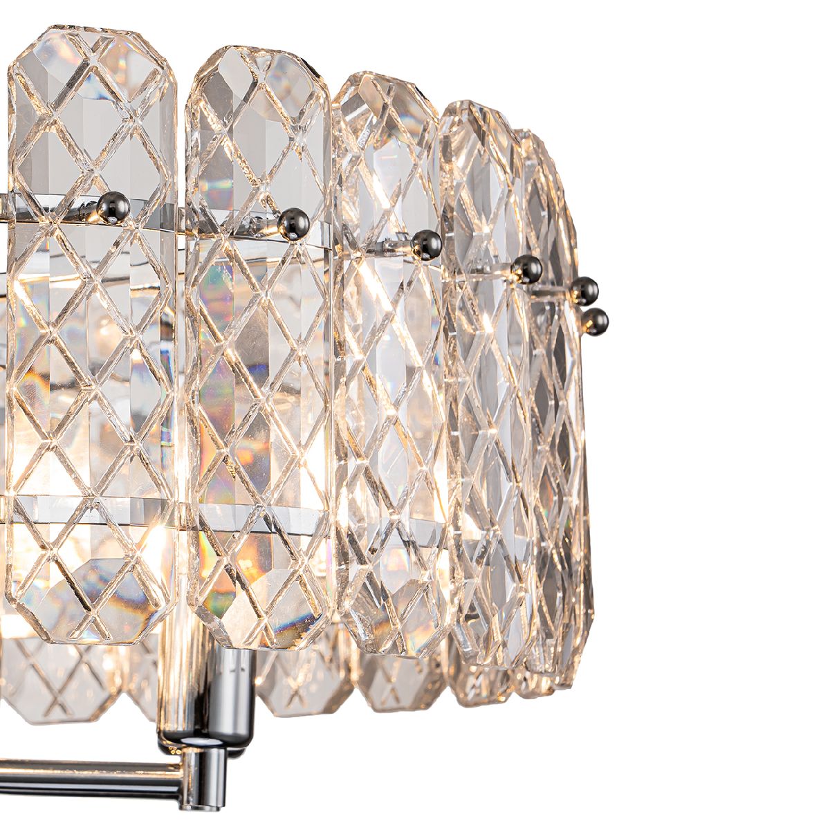 подвесная люстра escada nerissa 2115/8s chrome
