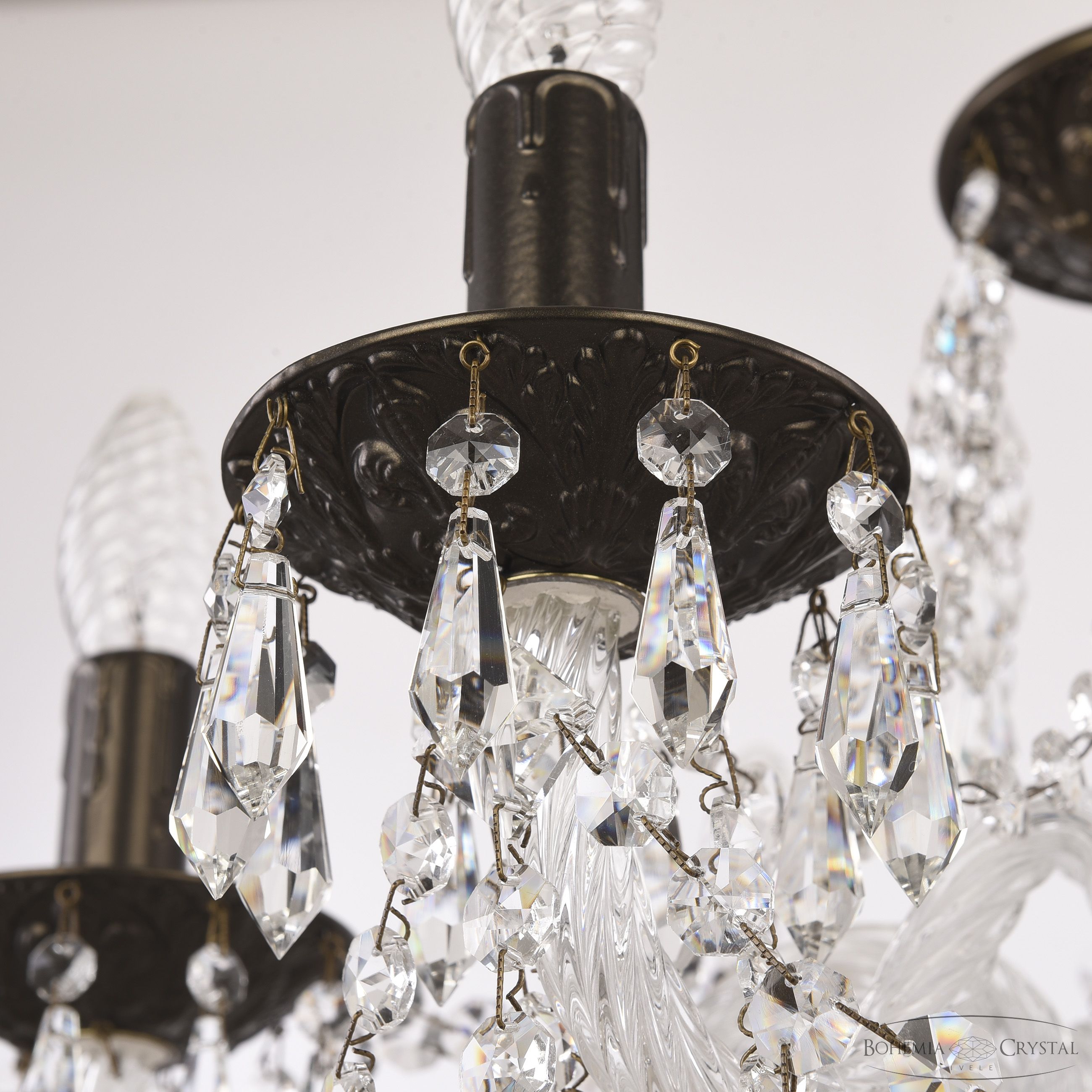 подвесная люстра bohemia ivele crystal al16303/6/195 pd