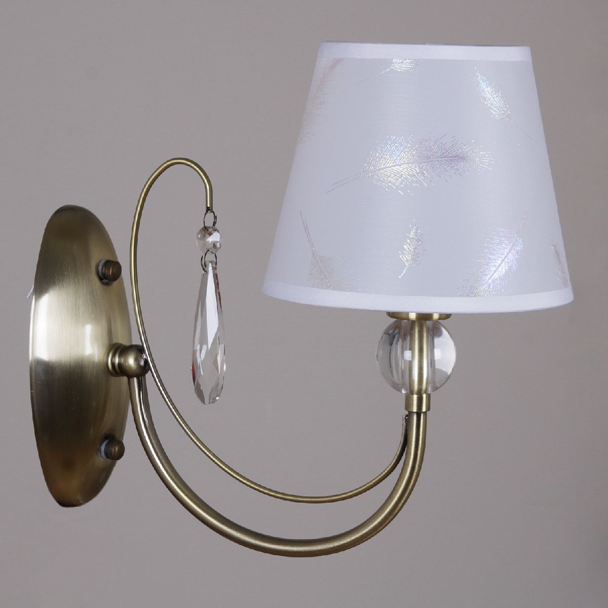 бра illumico il0193-1wsq-24 ab castor