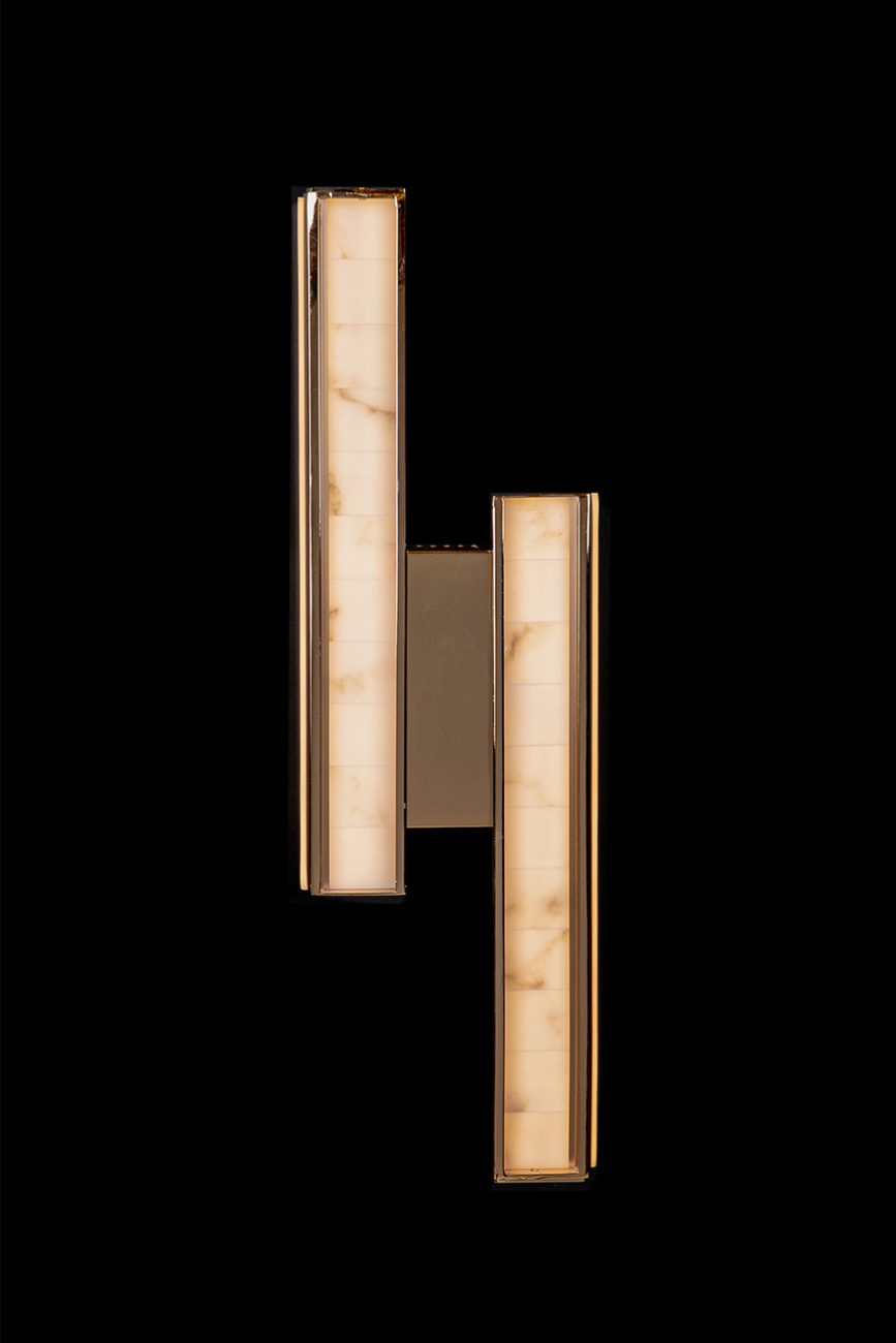 бра christine le7702/2w gold