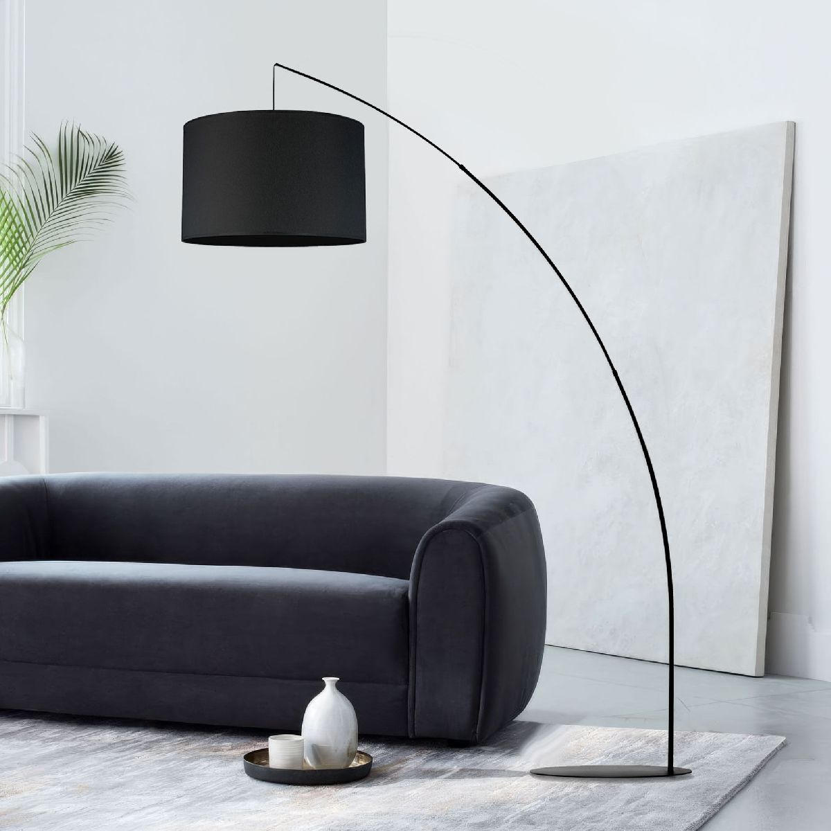 торшер tk lighting 5485 moby black a065150