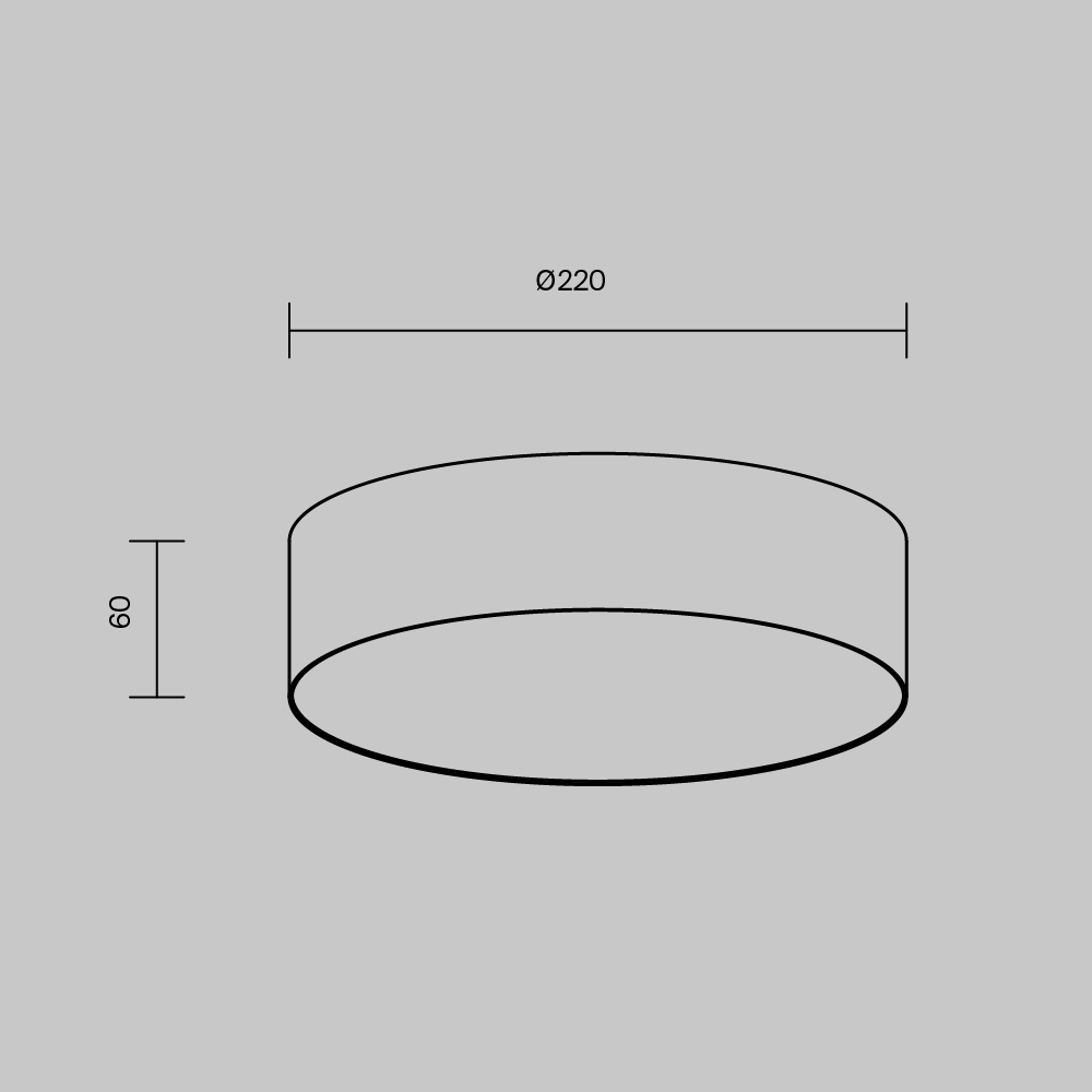 потолочный светильник maytoni technical ceiling zon c032cl-24w4k-rd-mg