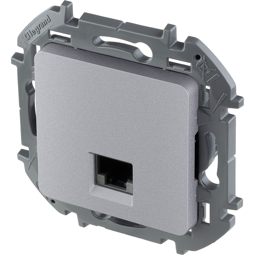 розетка компьютерная rj45 legrand inspiria 673832
