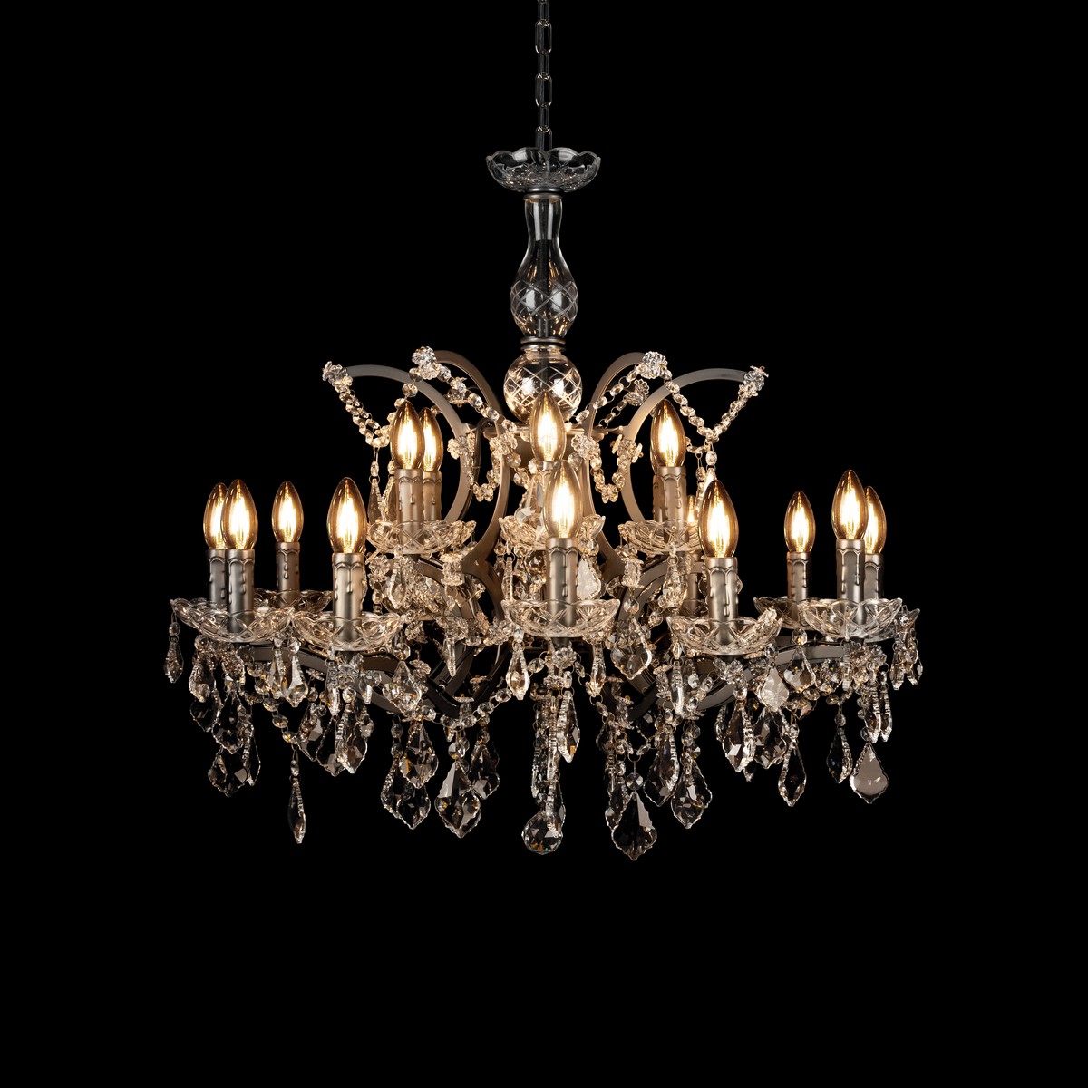 подвесная люстра loft it vaille crystal 10450/900