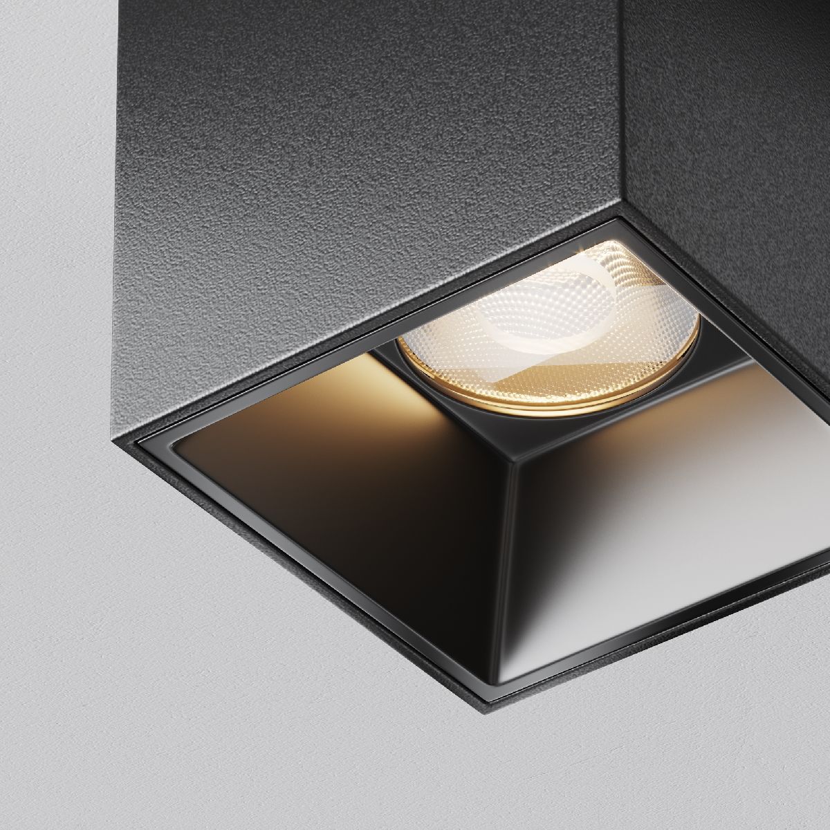 накладной светильник maytoni alfa led c064cl-5w3k-sq-b