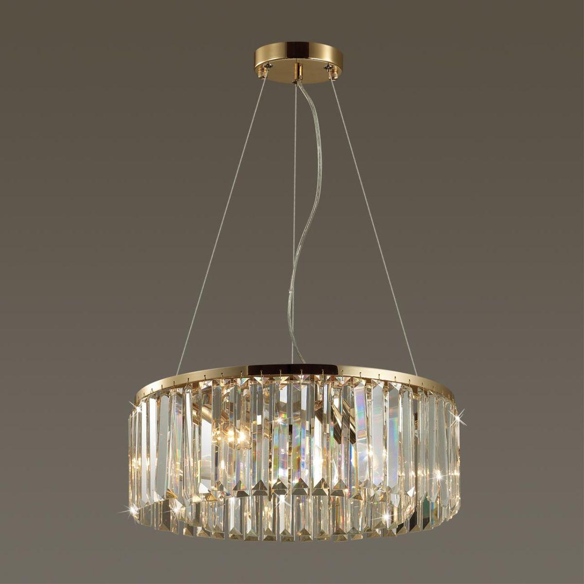 подвесная люстра odeon light classic vassa 4987/6