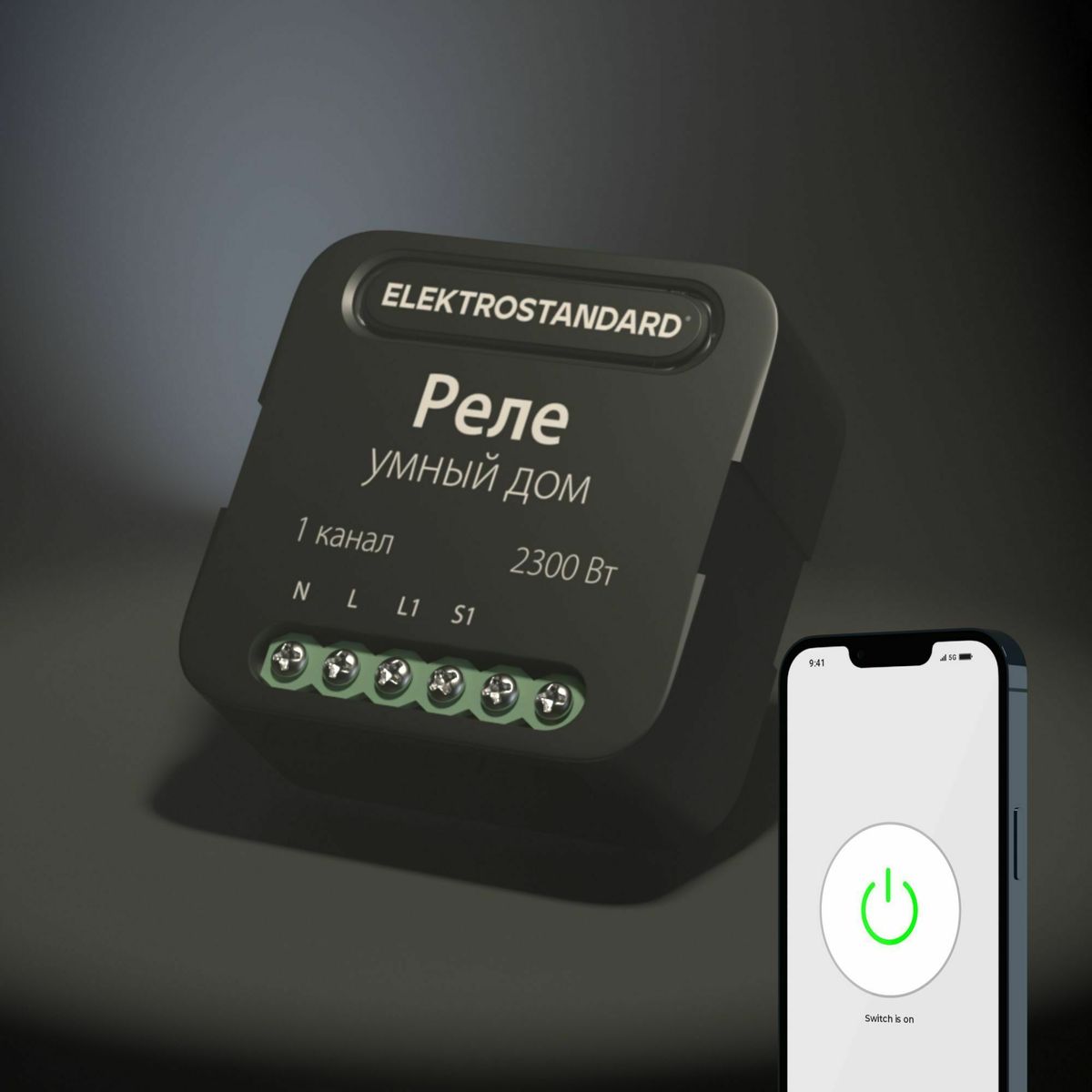 умное одноканальное реле elektrostandard 4690389185069 a059324