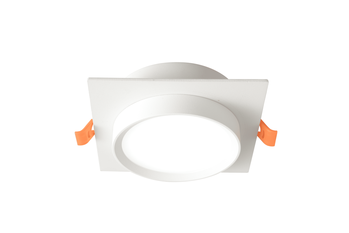 встраиваемый светильник crystal lux clt 088c wh gx53