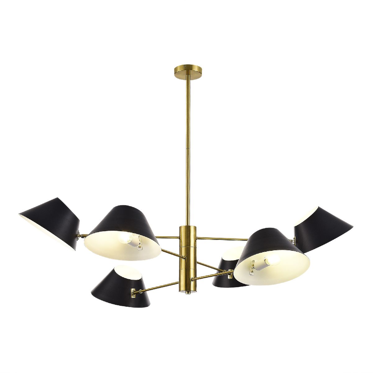 люстра на штанге evoluce norbi sle1253-343-06