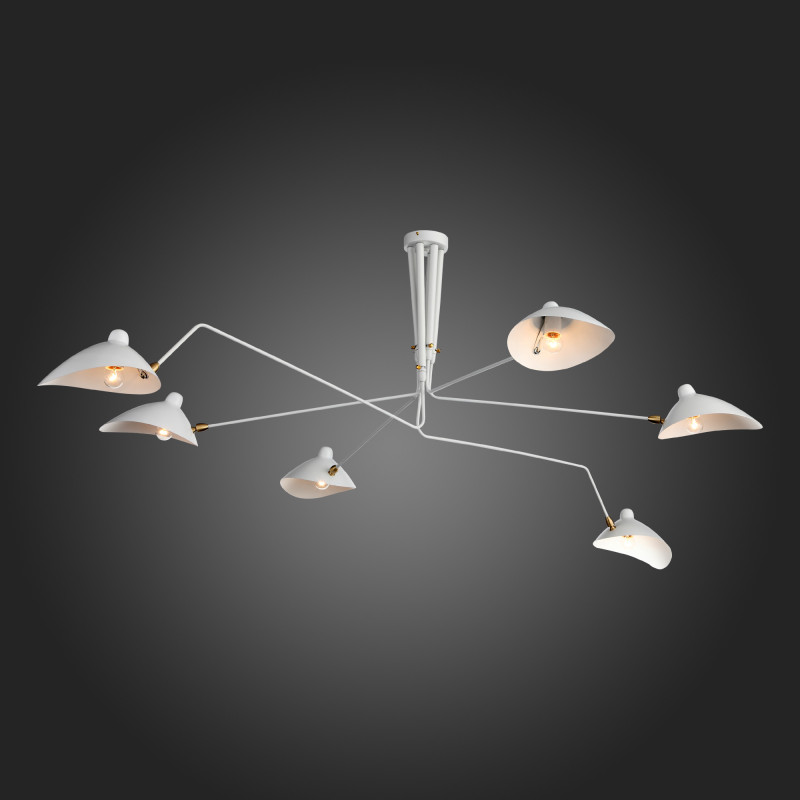 люстра на штанге st-luce sl305.502.06