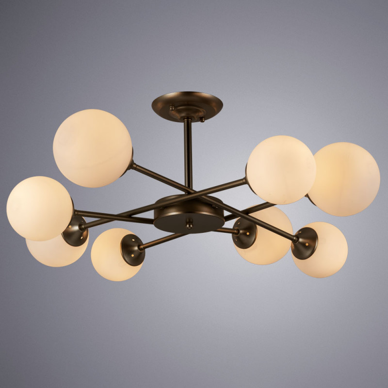 люстра на штанге arte lamp a2703pl-8sg