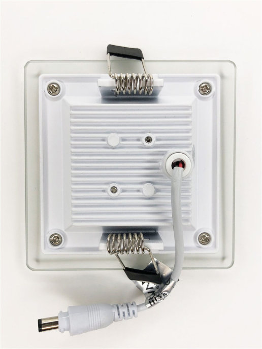 встраиваемый светильник elvan vls-705sq-6w-nh-wh