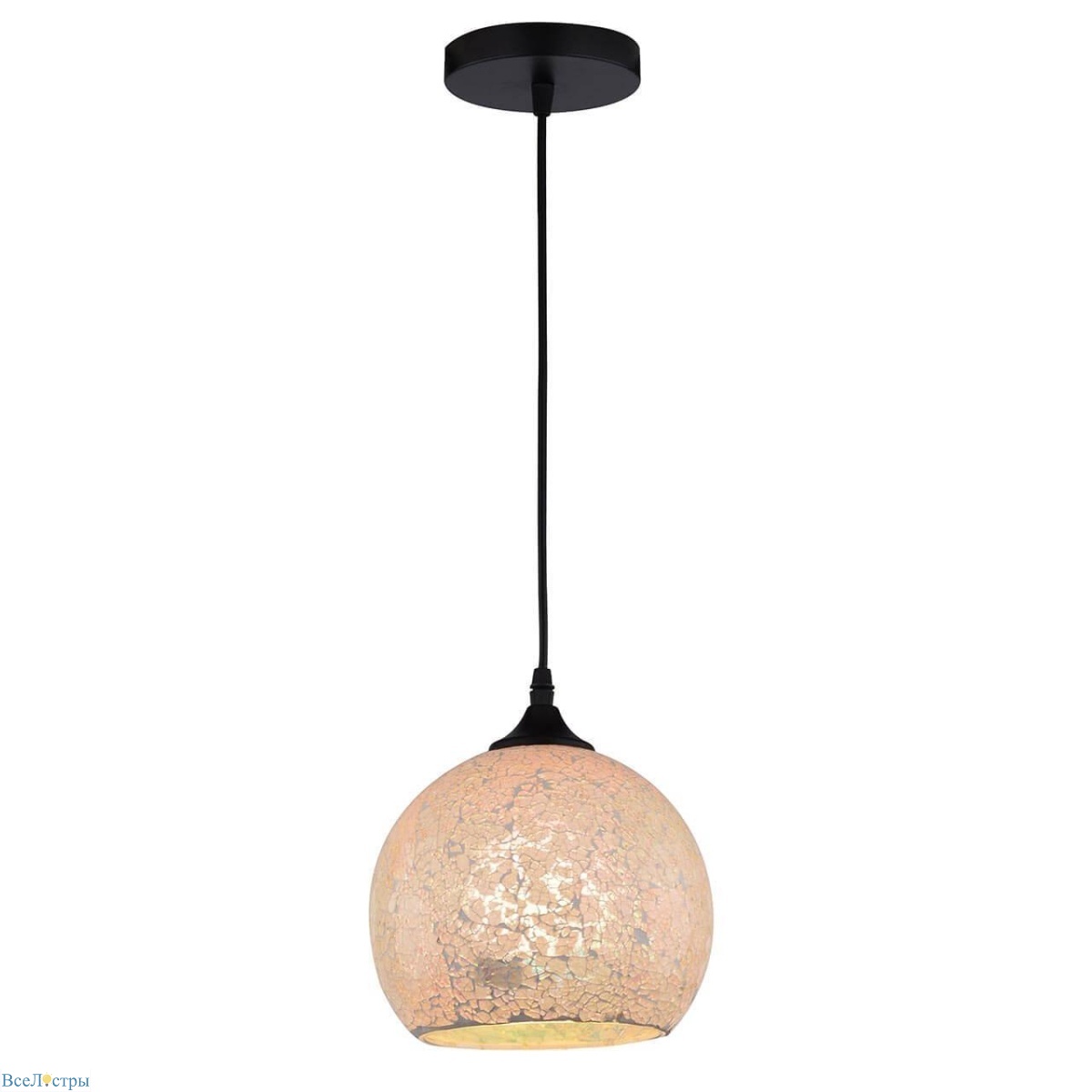 подвесной светильник arte lamp spumante a8073sp-1bk