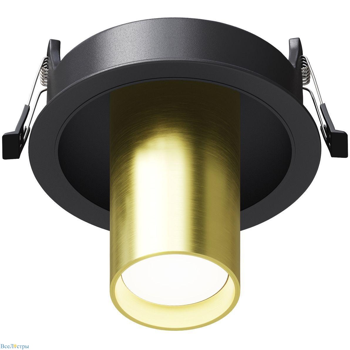 встраиваемый спот maytoni technical focus s c094-gu10-mg