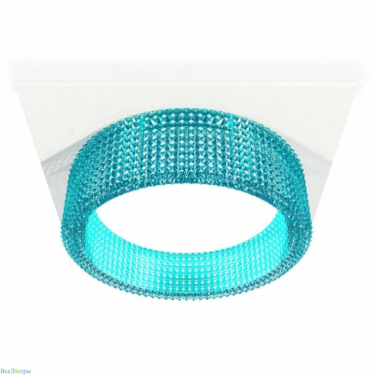 комплект встраиваемого светильника ambrella light techno spot xc (c8061, n8488) xc8061033