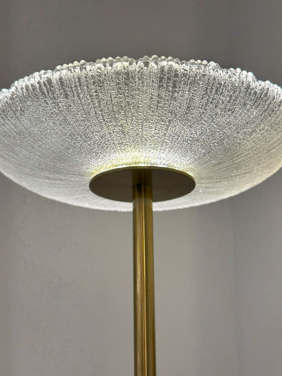 бра delight collection ob2415-1g gold/clear