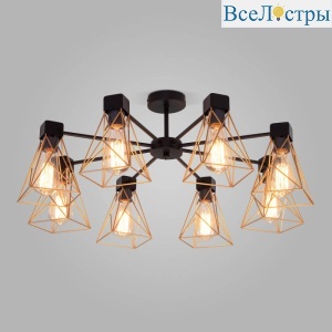 70107/8 черный/латунь