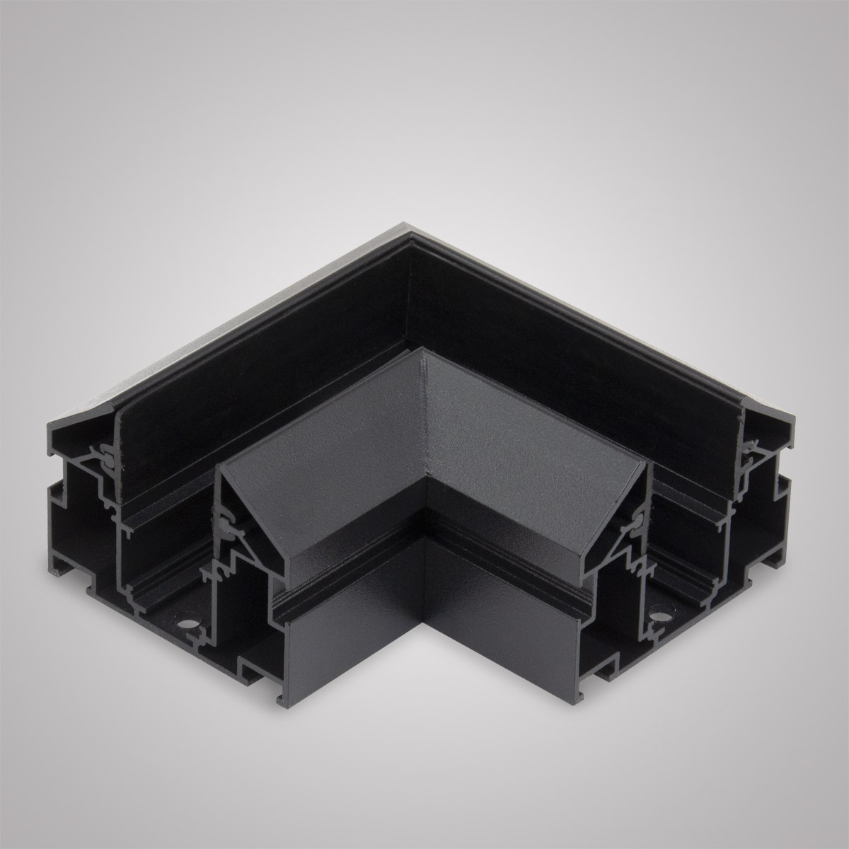 угловой соединитель am group magnet am538 bk