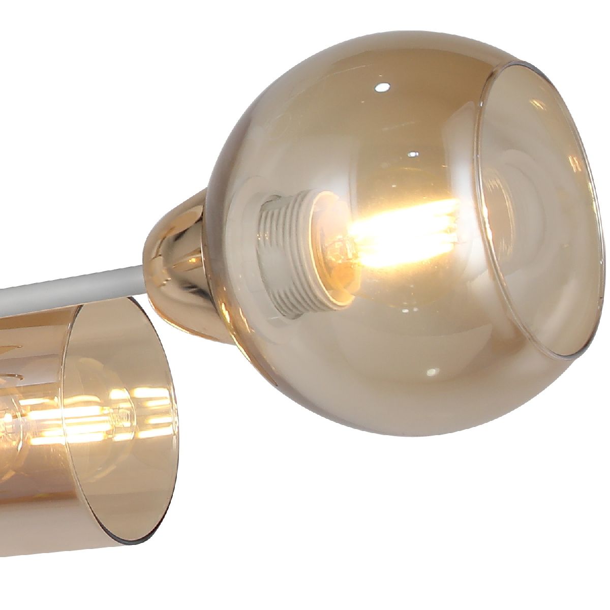 люстра на штанге illumico il8243-4cou-79 wh gd